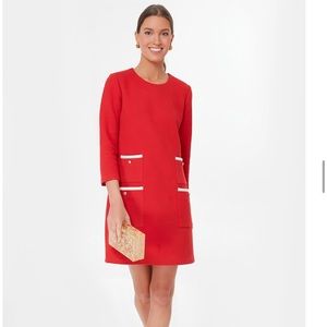 Tuckernuck Red Francoise Mini Dress